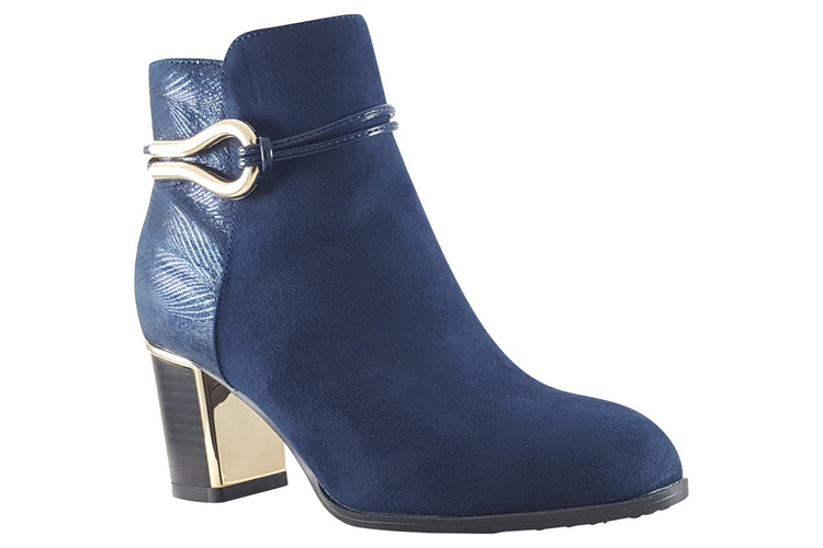 Lotus Autumn ULB292 Navy Womens Boots