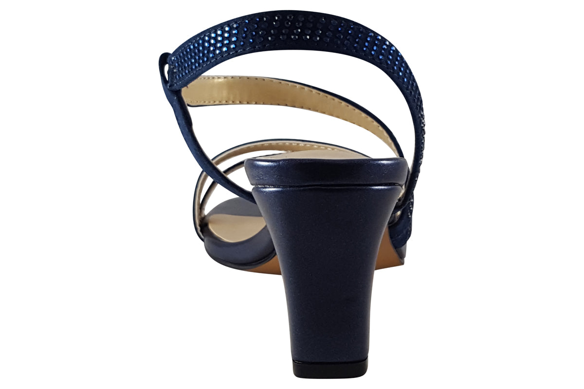 lotus bernadette uls377 navy pearl womens sandals back