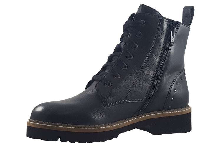 Lotus Braxton ULB338 Black Womens Boots