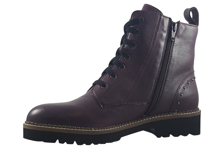 Lotus Braxton ULB338 Purple Womens Boots
