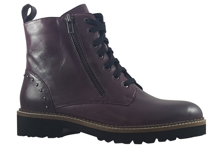 Lotus Braxton ULB338 Purple Womens Boots
