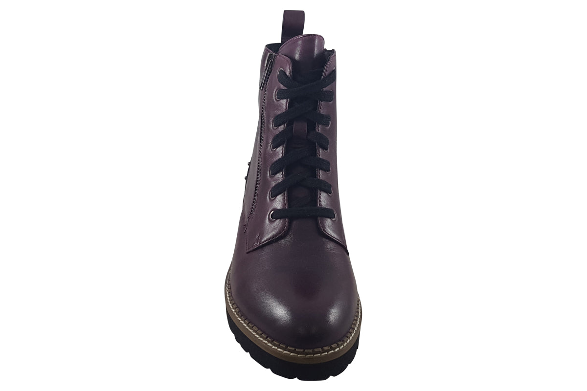 lotus braxton purple womens boots top