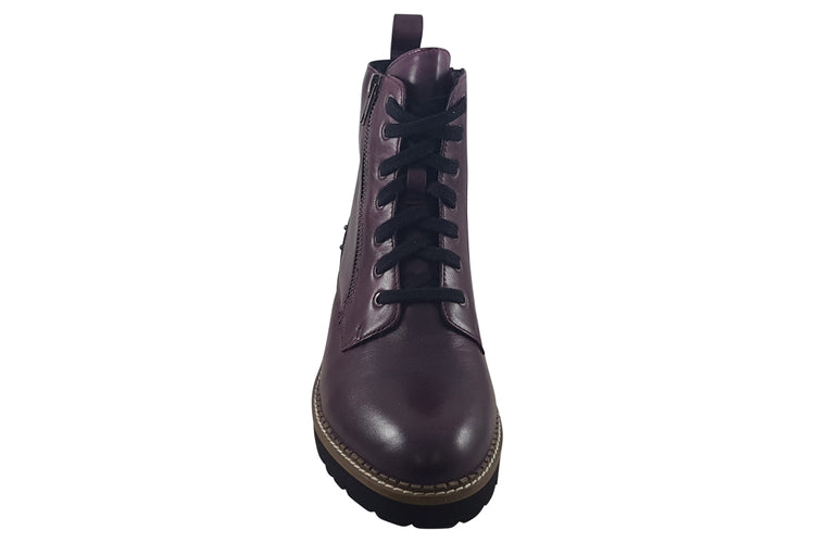 Lotus Braxton ULB338 Purple Womens Boots