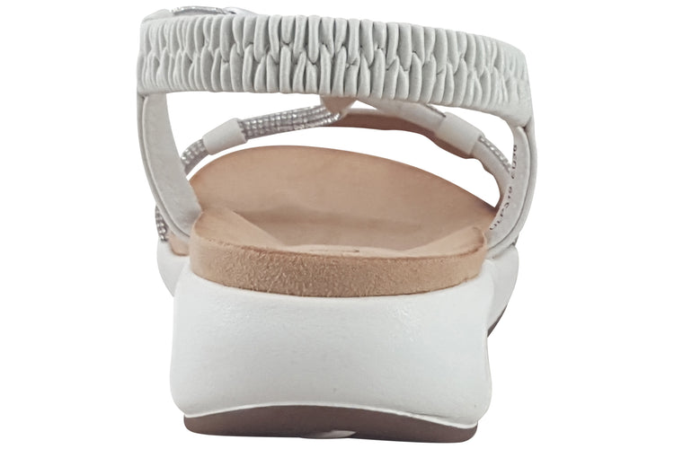 Lotus Bruna ULP319 White Womens Sandals
