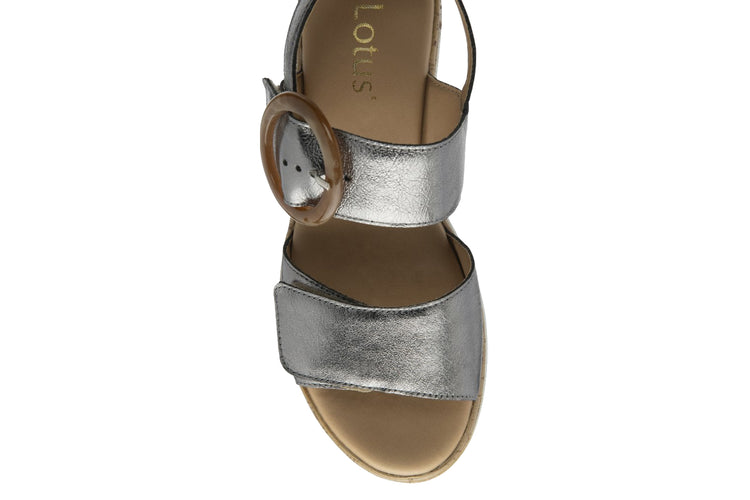 Lotus Cammie ULP268 Gun Metal Womens Sandals