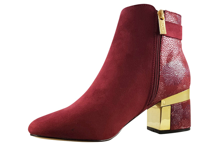 Lotus Cassandra ULB291 Bordo Print Womens Boots