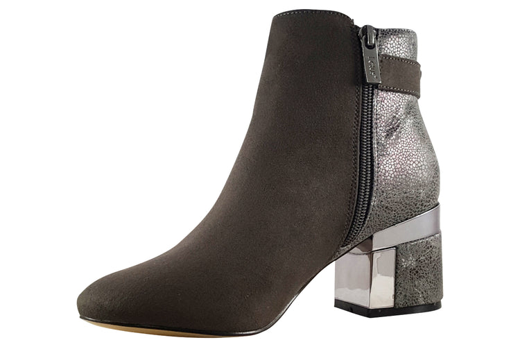 Lotus Cassandra ULB291 Grey Print Womens Boots