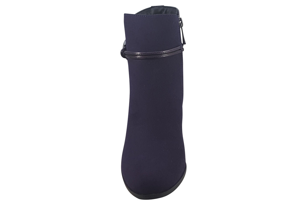 lotus ebony purple womens boots top