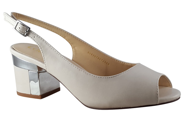Lotus Evelyn ULS393 Nude Womens Sandals