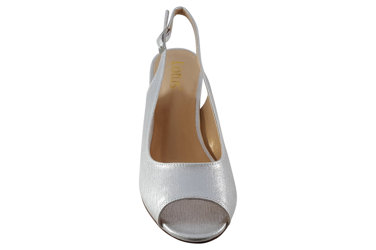 Lotus Evelyn ULS393 Silver Womens Sandals