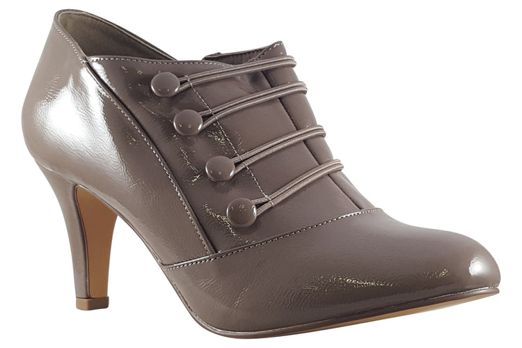 Lotus Gem ULS418 Taupe Patent Womens Shoes