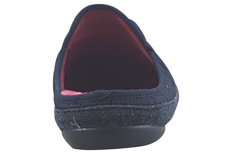 Lotus Jimena ULH113 Navy Womens Slippers