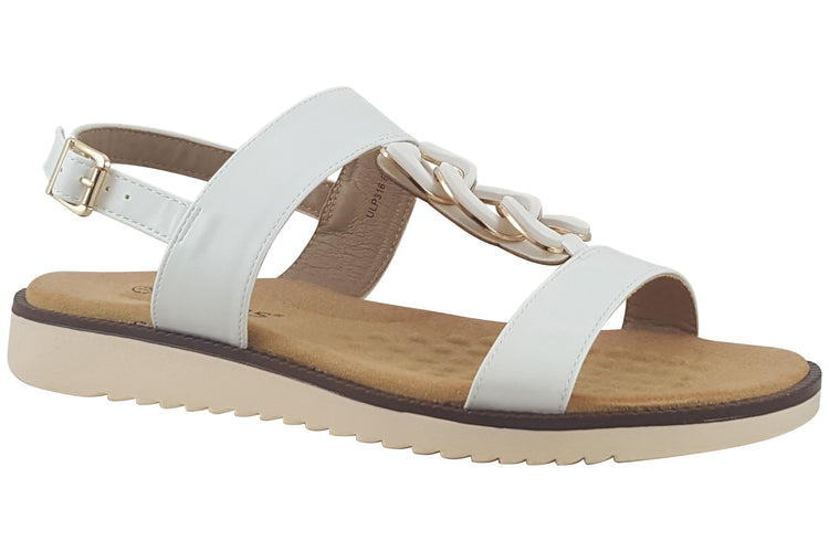 Lotus Joana ULP316 White Womens Sandals