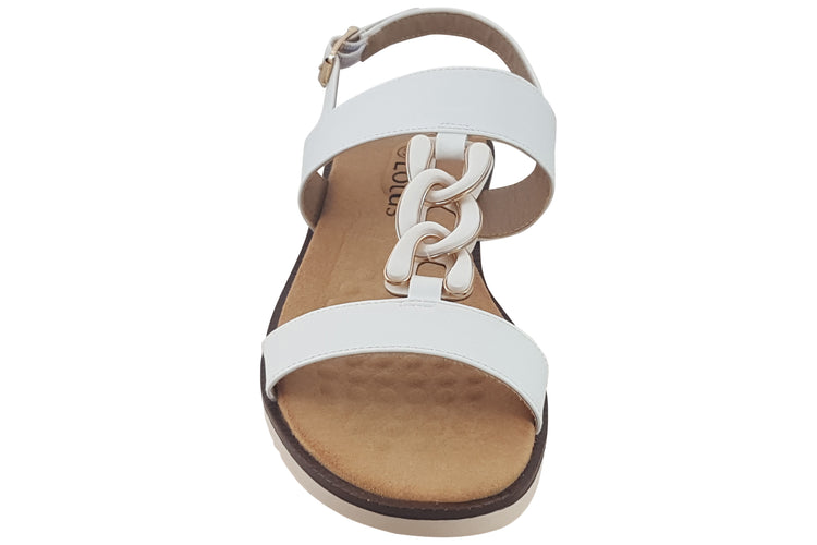 Lotus Joana ULP316 White Womens Sandals