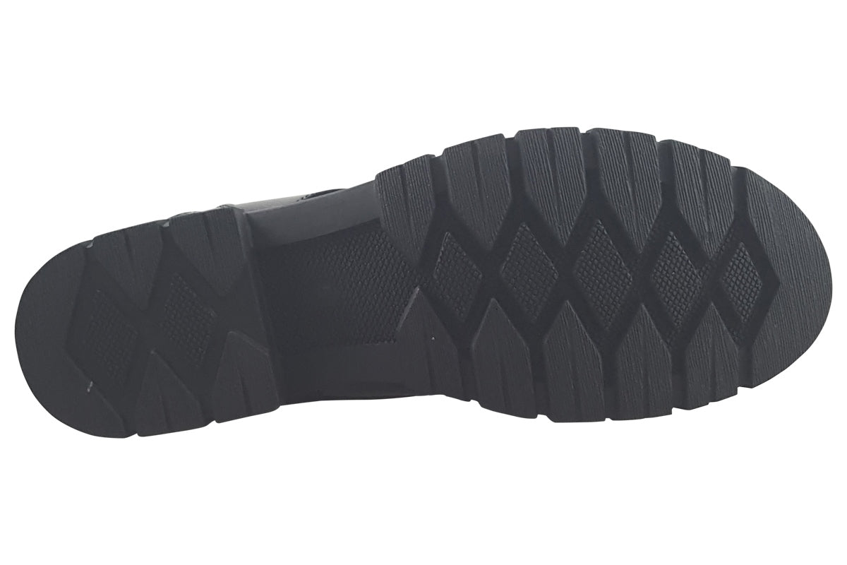 lotus jojo black patent womens boots sole