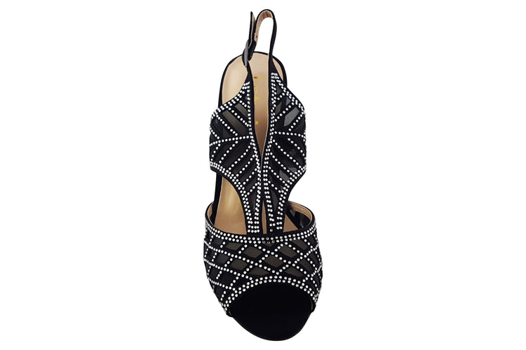 Lotus Natalia ULS262 Black Womens Sandals