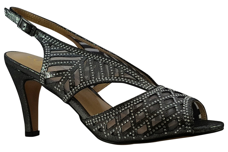 Lotus Natalia ULS262 Pewter Womens Sandals
