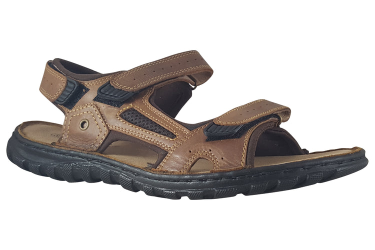 Lotus Noah UMP026 Tan Men Sandals