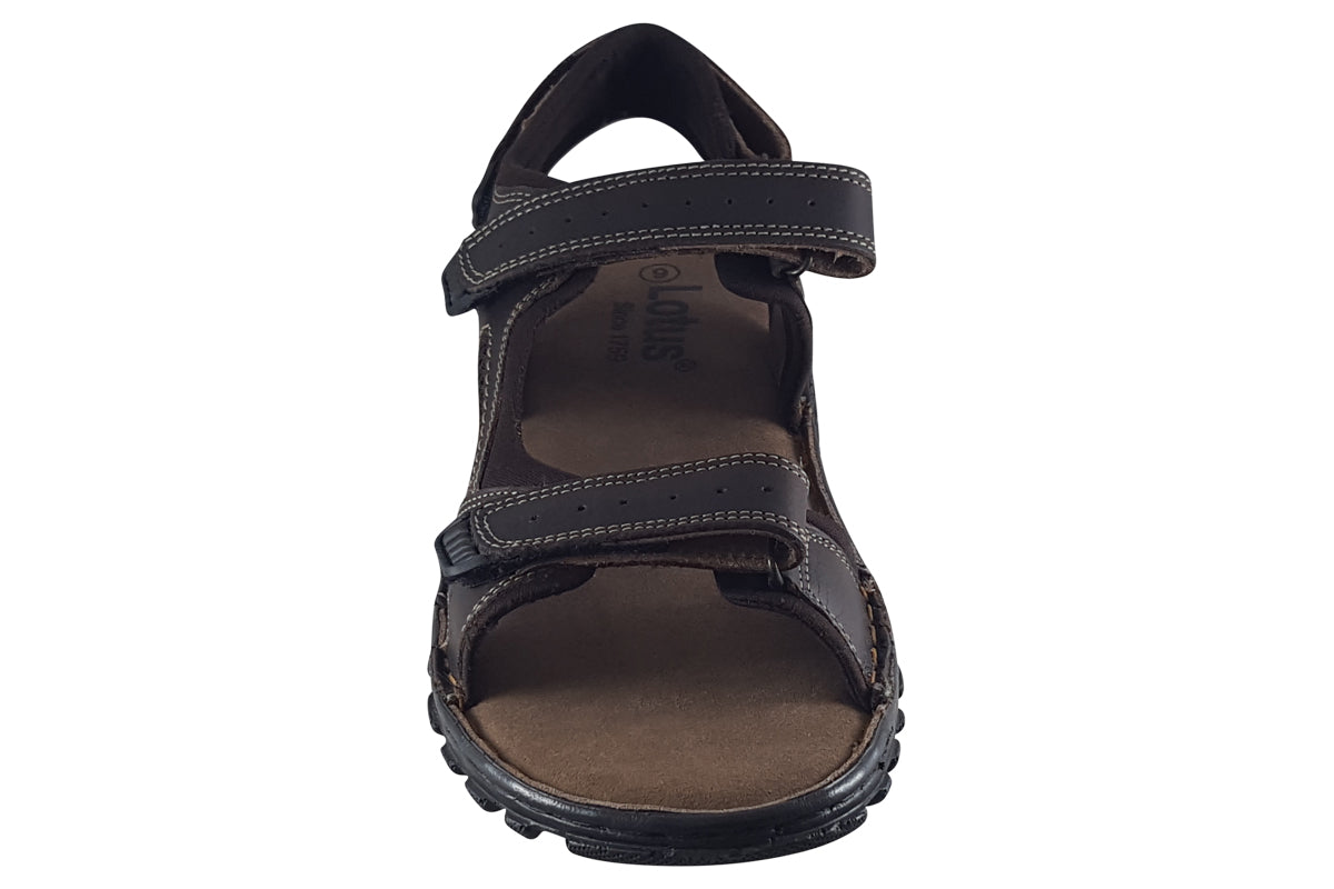 lotus noah ump026 brown womens sandals top