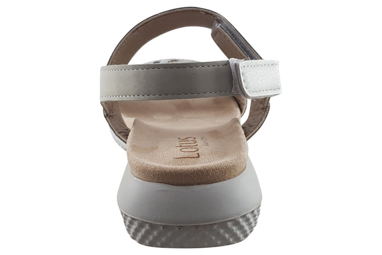 Lotus Pieve ULP295 White Womens Sandals