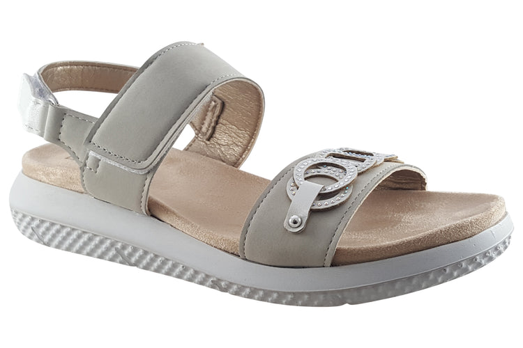 Lotus Pieve ULP295 White Womens Sandals