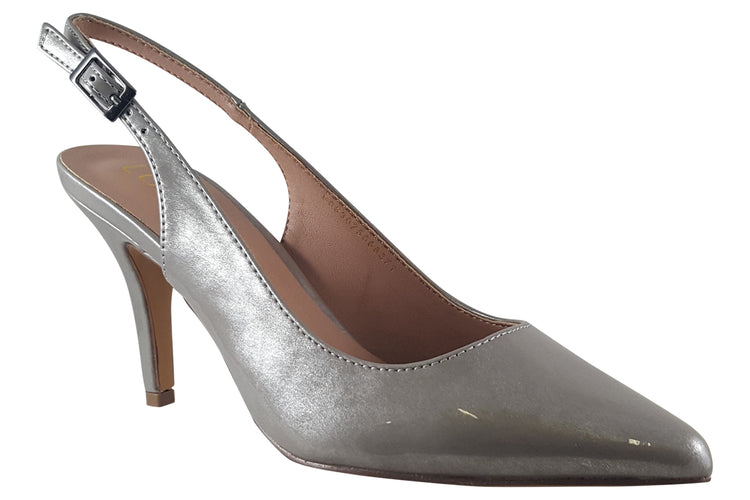 Lotus Remy ULS373 Grey Pearl Patent Womens Shoes