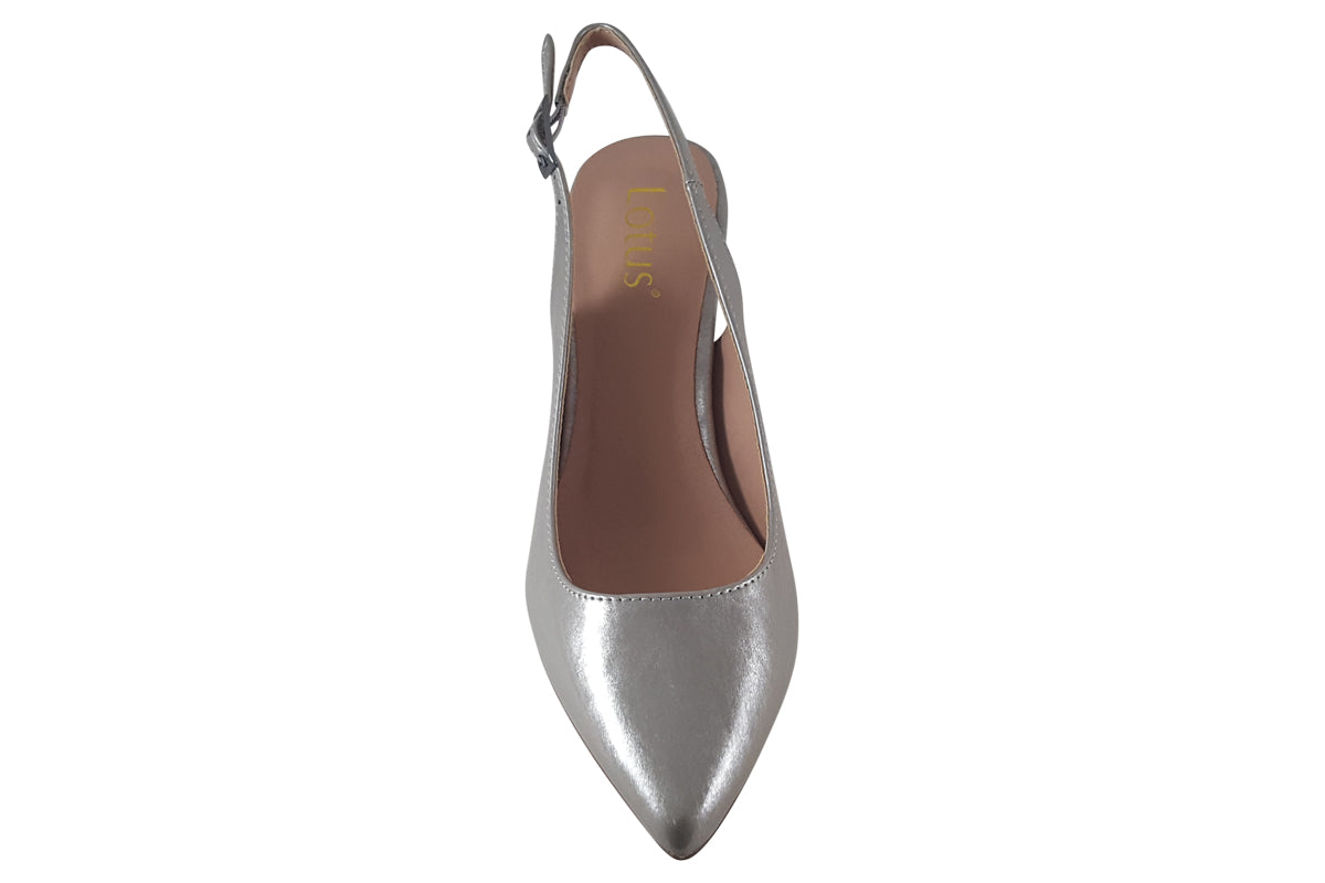 lotus remy grey pearl patent womens shoes top