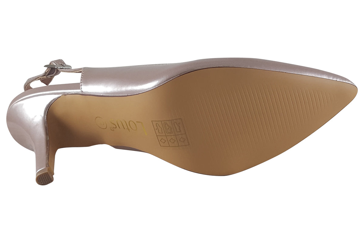 lotus remy pink pearl patent womens shoes sole