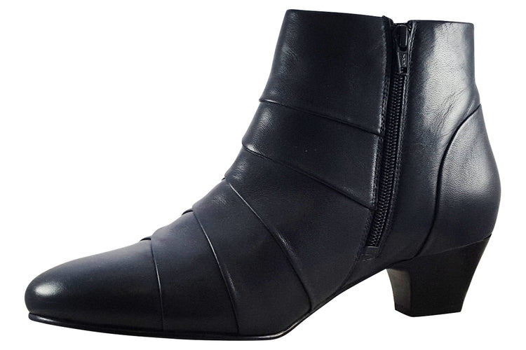 Lotus Tara ULB169 Navy Womens Boots