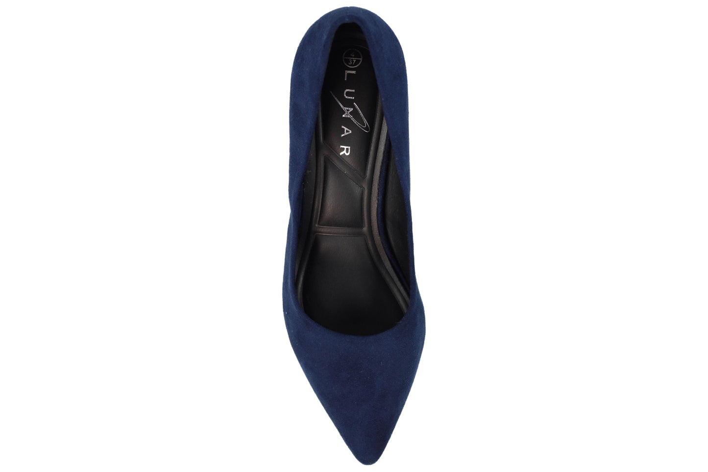 Lunar Abby FLY001 Navy Suede Womens Shoes