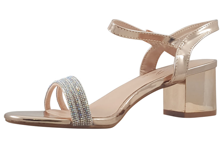 Lunar Amie JLH465 Rose Gold Womens Sandals