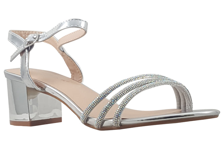 Lunar Amie JLH465 Silver Womens Sandals