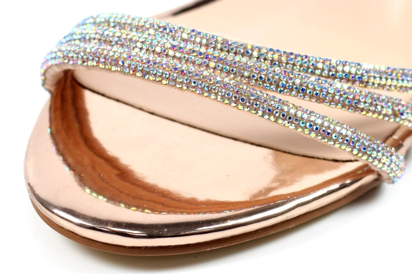 Lunar Amie JLH465 Rose Gold Womens Sandals