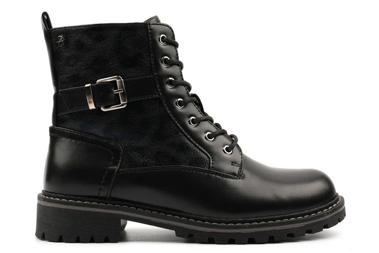 Lunar Becky GLW049 Black Womens Boots