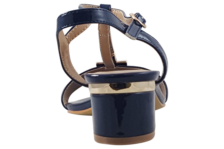 Lunar Blaze JLH950 Navy Patent Womens Sandals