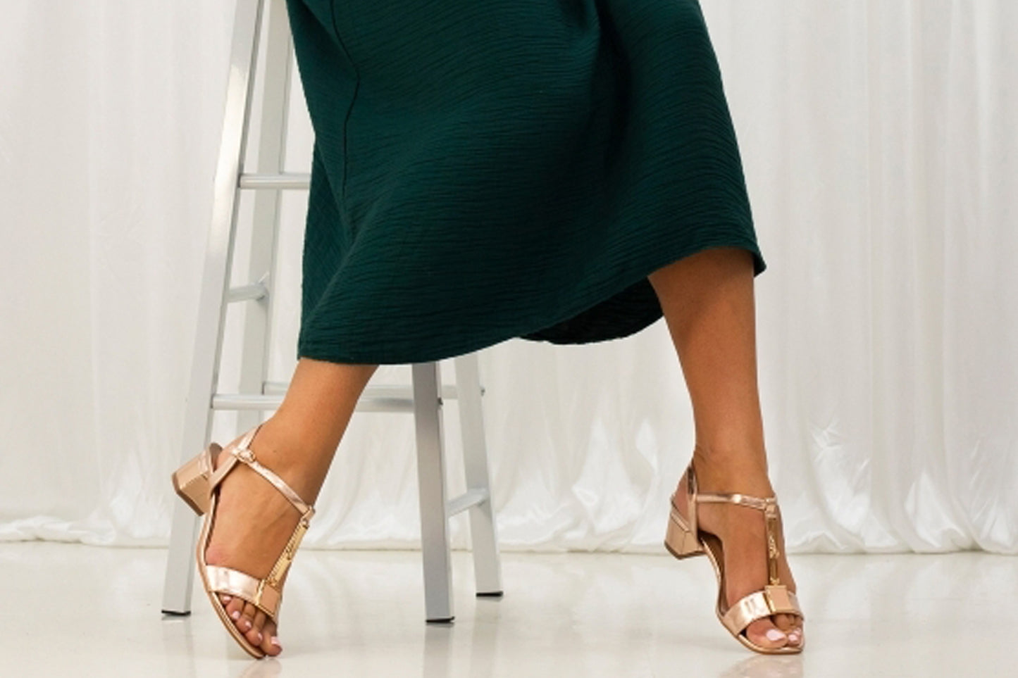 Lunar Blaze JLH950 Rose Gold Womens Sandals