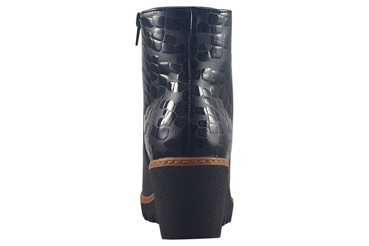 Lunar Cathleen GLB143 Black Womens Boots