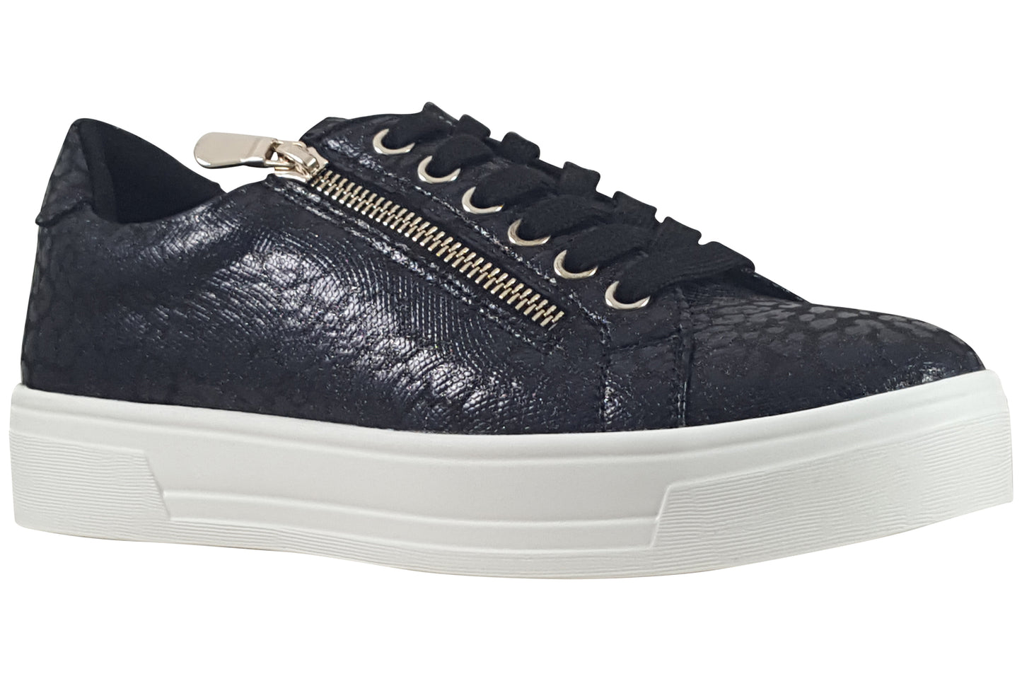 lunar charm dlb009 black womens trainers right