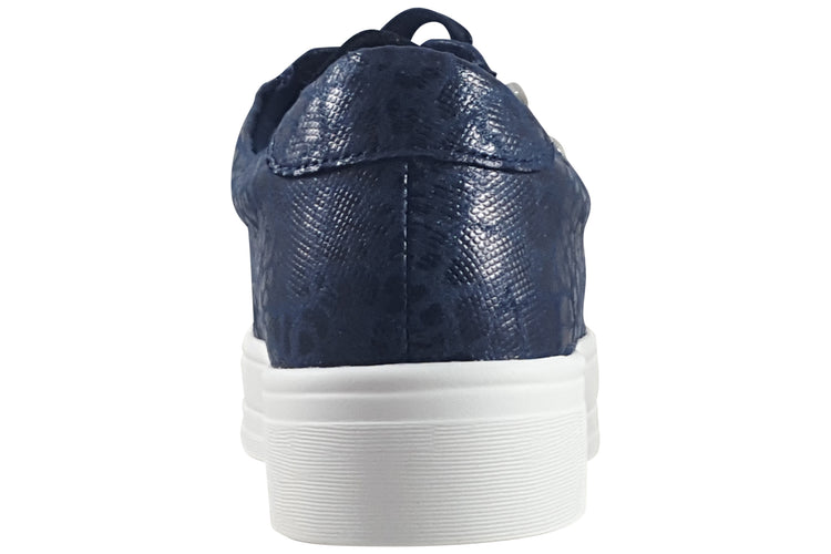 Lunar Charm DLB009 Navy Womens Fashion Trainers