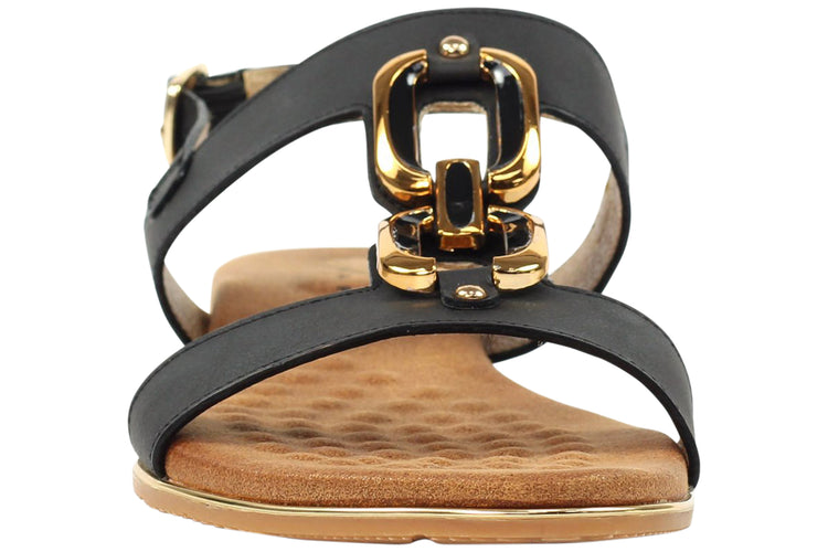 Lunar Darcy JLH534 Black Womens Sandals