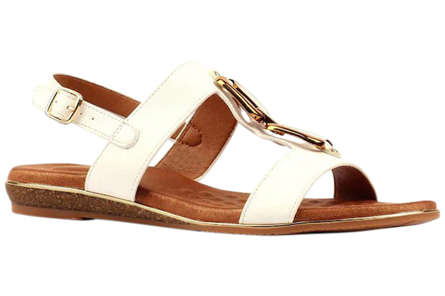 Lunar Darcy JLH534 White Womens Sandals