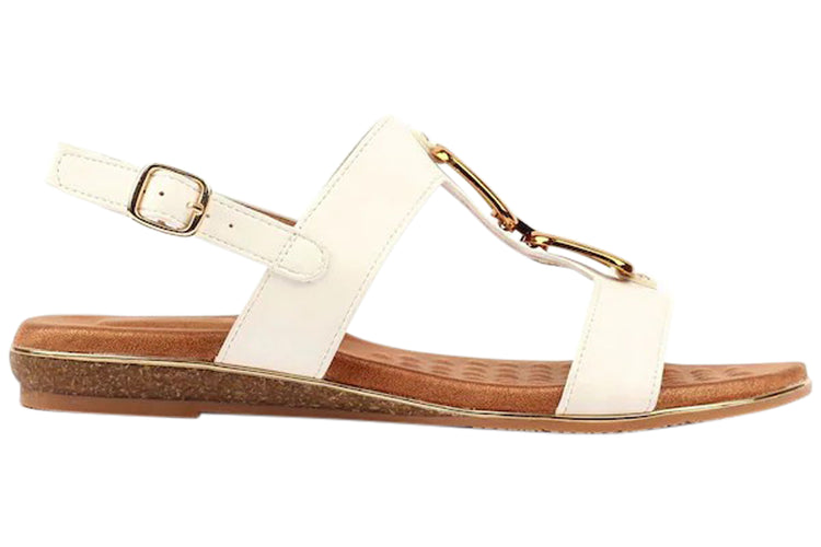 Lunar Darcy JLH534 White Womens Sandals