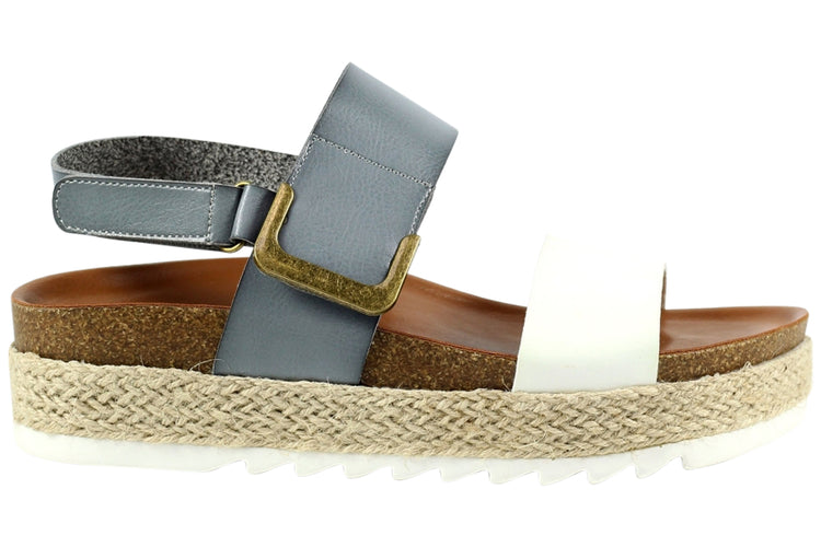 Lunar Deanna II JLH356WT White Womens Sandals