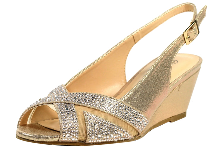 Lunar Emmerline FLR060 Gold Womens Sandals