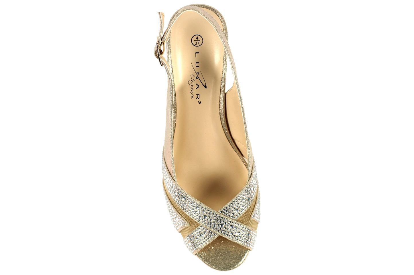 Lunar Emmerline FLR060 Gold Womens Sandals