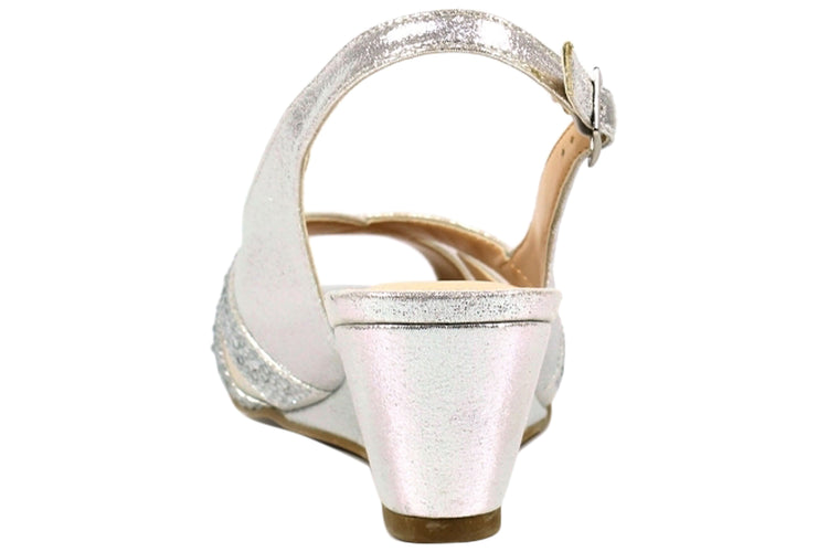 Lunar Emmerline FLR060 Silver Womens Sandals