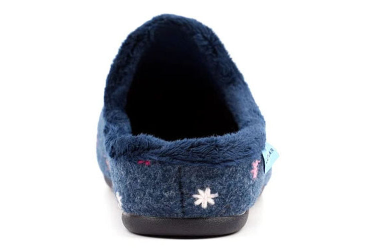 Lunar Flora KLA263 Navy Womens Slippers