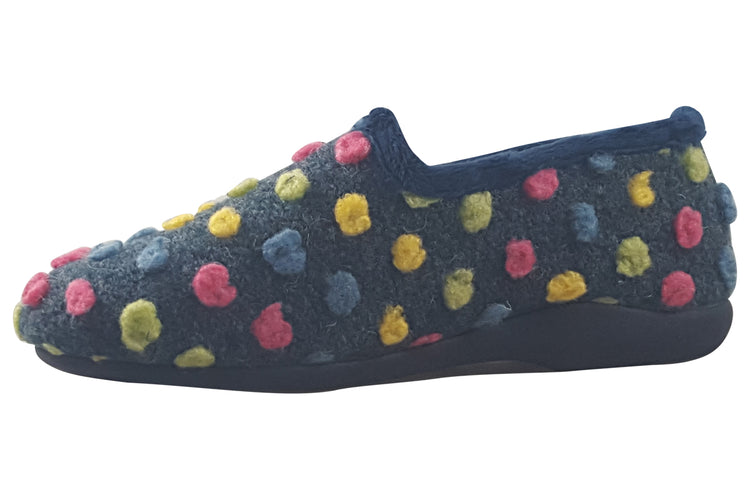 Lunar Helix  KLA125 Blue Womens Slippers