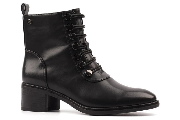 Lunar Izzie GLC025 Black Womens Boots