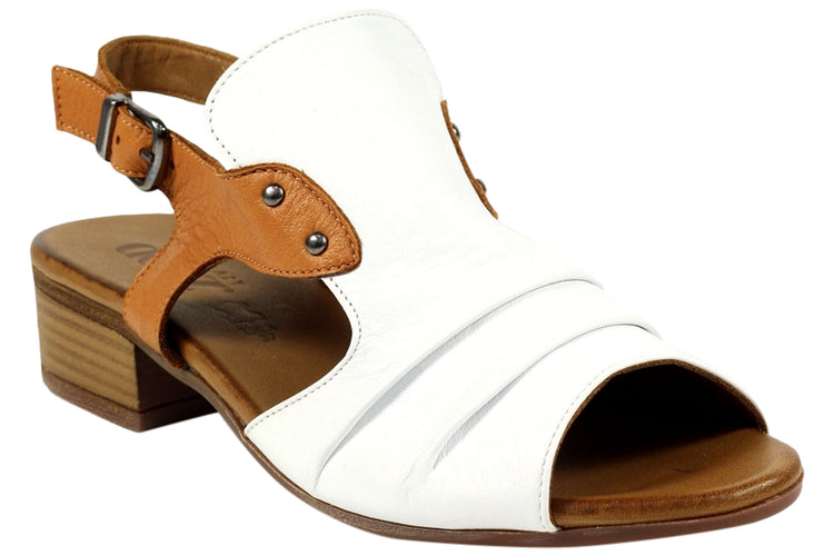 Lunar Jaden JLD102 White Womens Sandals